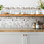 Self Adhesive Vinyl Splashback Wall Panel Sticker Tile Peel Stick 100x50 cm Spices vegetables fruits