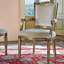 Solid Wood Arm Chair in Gray