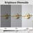2 - Light Dimmable LED Vanity Light-1816454548-1830378452