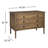 Denver Everdine 3 Drawer 47.25" W Dresser