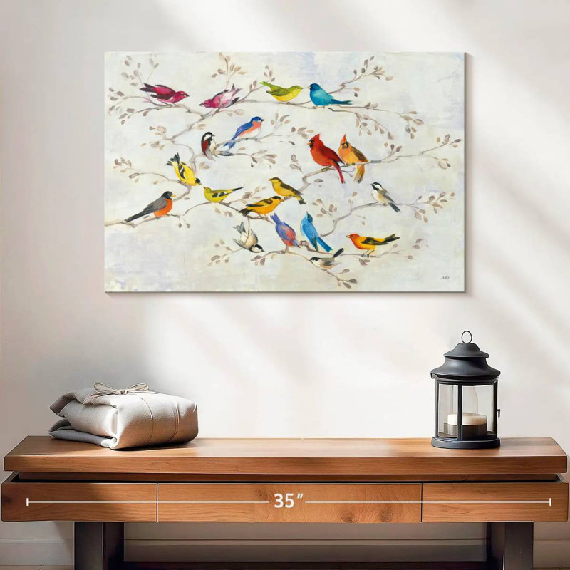 «Brampt A Little Bird Told Me I», H 16 po x l 24 po