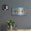 Art mural en métal Rosecliff Heights «regarder le coucher du soleil» par Ronald West-156573393