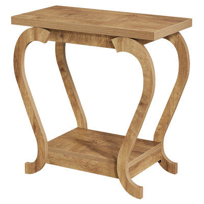 Modern Accent Side Table,2-Tier Coffee Table,End Table