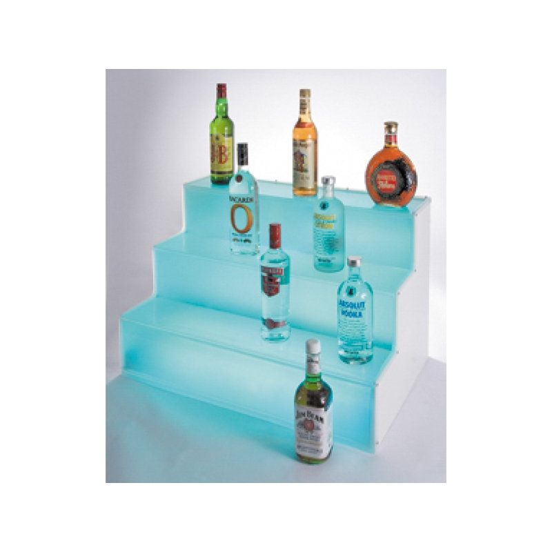 Frost Lit Step Bottle Display