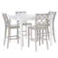 Ariarna 5-piece Square Counter Height Dining Set-2129875530