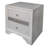 Naima White Finish Nightstand-98663953