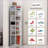 Rotating Shoe Rack, 8-Tier 360° Organizer Holds 28 Pairs, Snow White | Solid Plastic