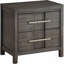 Table de chevet transitionnelle 1pc