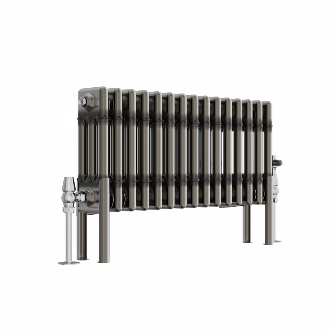 Dow Horizontal Traditional 3 Column Radiator Raw Metal