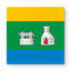 «Iekaterinburg City Flag», art mural sur toile-133581039