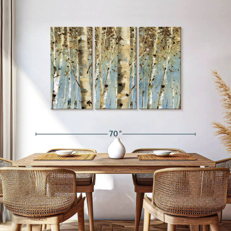 Harnek Birch White Forest I, H 36 po x l 57 po