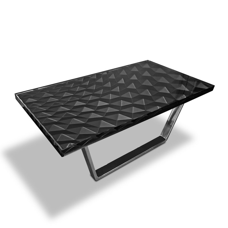 Coffee Table, 18'' H x 47.2'' L x 23.6'' W, Dark Gray
