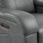 Fauteuil inclinable électrique Zero zero clearence recliner  avec appui-tête réglable à deux moteurs, similicuir résistant aux rayures, recharge USB, gris-735082945