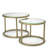 Addison Glass Top Nesting Tables End Table