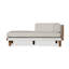 Catalina Outdoor Teak Chaise Lounge-126802867-3628392