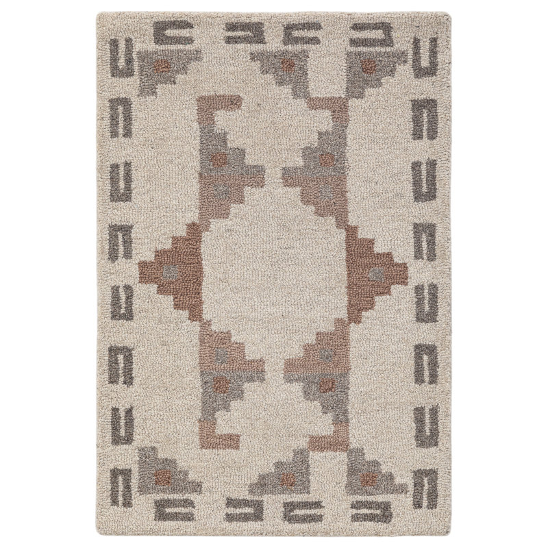 Tapis rectangulaire en laine Elsey, Rectangle 2 pi x 3 pi
