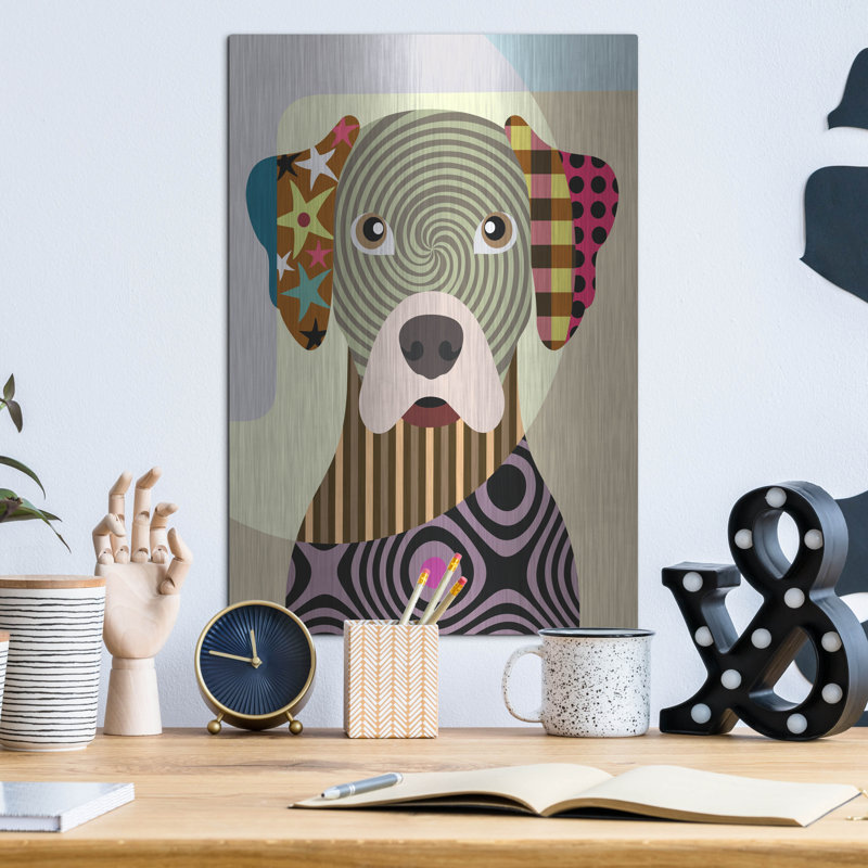"Rhodesian Ridgeback" par Lanre Adefioyue, H 16 po x l 12 po