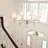Agathon Transitional Modern Chandelier With White Fabric Shades-430269939