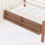 Lit plateforme peu encombrant avec rangement, joli escalier et garde-corps, aucun sommier nécessaire-1882609585-1882609589
