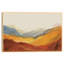 «Loose Watercolor Mountains» par Willowbrook, art mural encadré