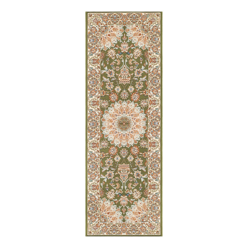 Indoor/Outdoor Traditional Area Rug, Runner 2' x 6'1"