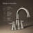Bellera Centerset Bathroom Sink Faucet, 1.2 Gpm-75217951