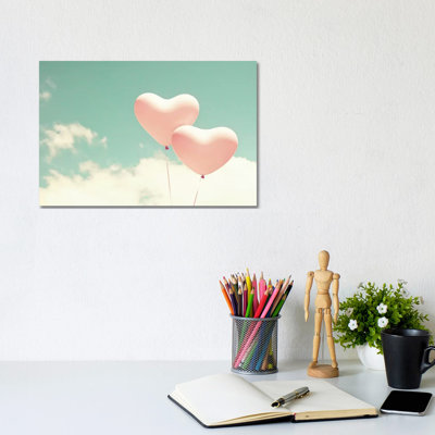Happy Love by Caroline Mint - Print on Canvas