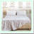 Cotton Percale Sheet Set - Deep Pocket Bedding Bundle with 4 Pieces: 1 Flat Sheet, 1 Fitted Sheet, 2 Pillowcases - Crisp, Cool, Strong Linens-115840807-115840819