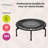 JumpSport 250 Workout Rebounder for Adults, 39" Mini Fitness Trampoline-102565456-130536316