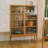 Brown Solid + Manufactured Wood Display Cases