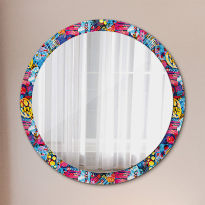 Huldar Glass Flat Wall Mirror