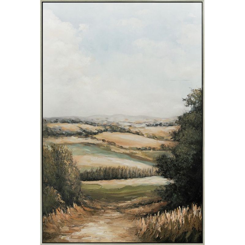 Golden Valley I, art mural sur toile