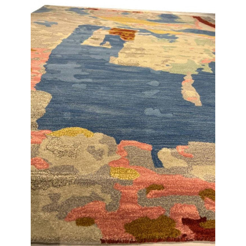 Abstract Area Rug in Multicolor