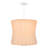 1 - Light Hourglass Fabric Pendant Light