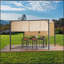 9,5 x 9,5 pi WESTRAY ACIER Gazebo
