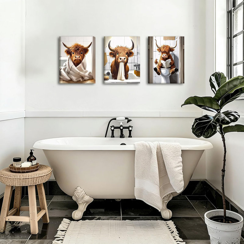 3 Piece Wrapped Canvas Print