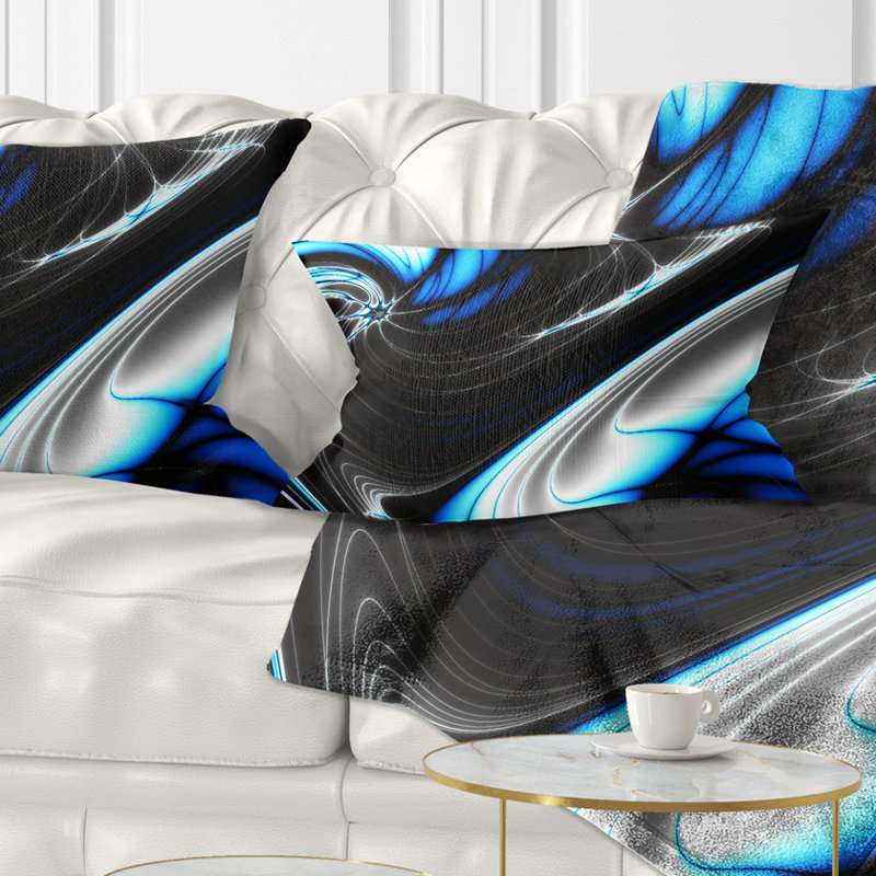 Illustration abstraite de fractale abstraite pour oreiller lombaire Creative Design