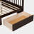 Twin Over Full Bunk Bed With Storage Drawers-1143964481