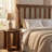 Fireside Lodge Barnwood Post Headboard - Queen-1506684960