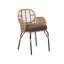 Aareona Outdoor Patio Dining Armchair with Cushion