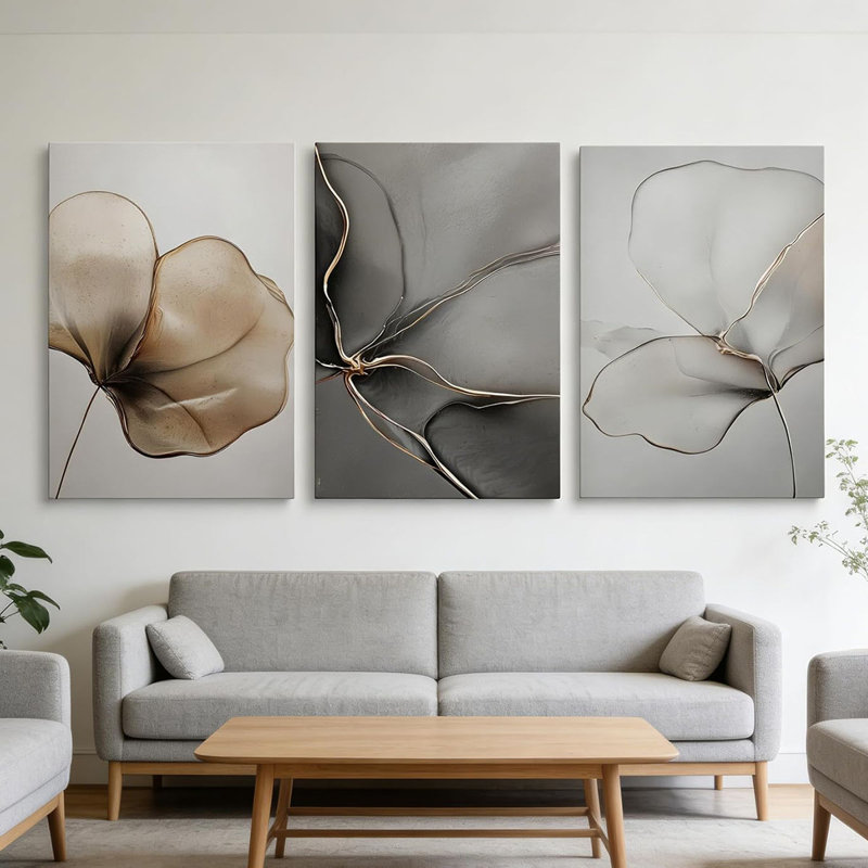 3 Piece Wrapped Canvas Set