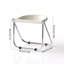 Chaise d'appoint pliante usagée Home Transparent Ins Retro Office Leisure