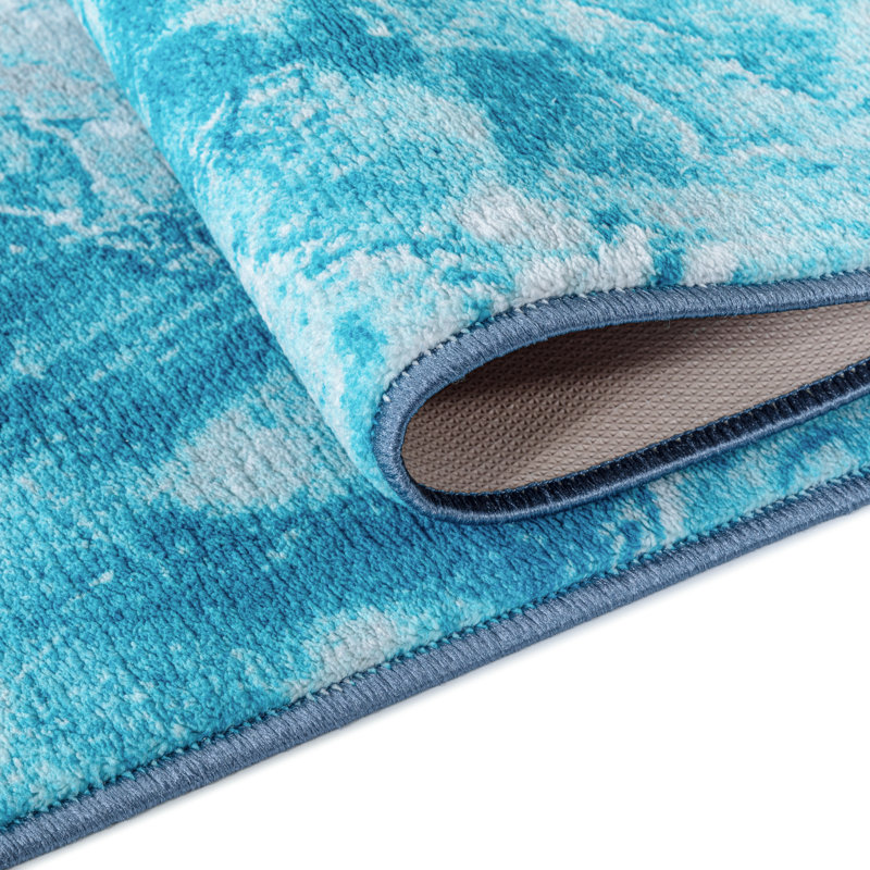 Solid Colour Area Rug, Rectangle 80 x 150 cm
