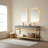 Kalvin 59.8'' Double Bathroom Vanity with Resin Top with Mirror-1449164752-1449164755-1449688388