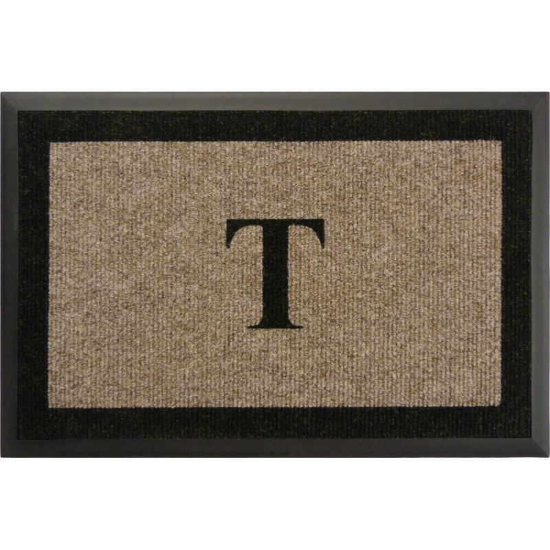 Tapis d'extérieur antidérapant Asai, Taupe, T, l 36 po x L 60 po