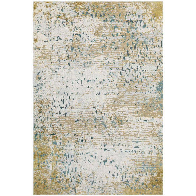 Yamaguchi Abstract Area Rug, Rectangle 80 x 140cm