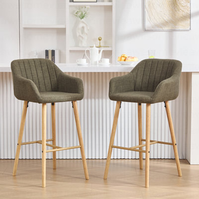 Ensemble de 2 tabourets de bar Modern