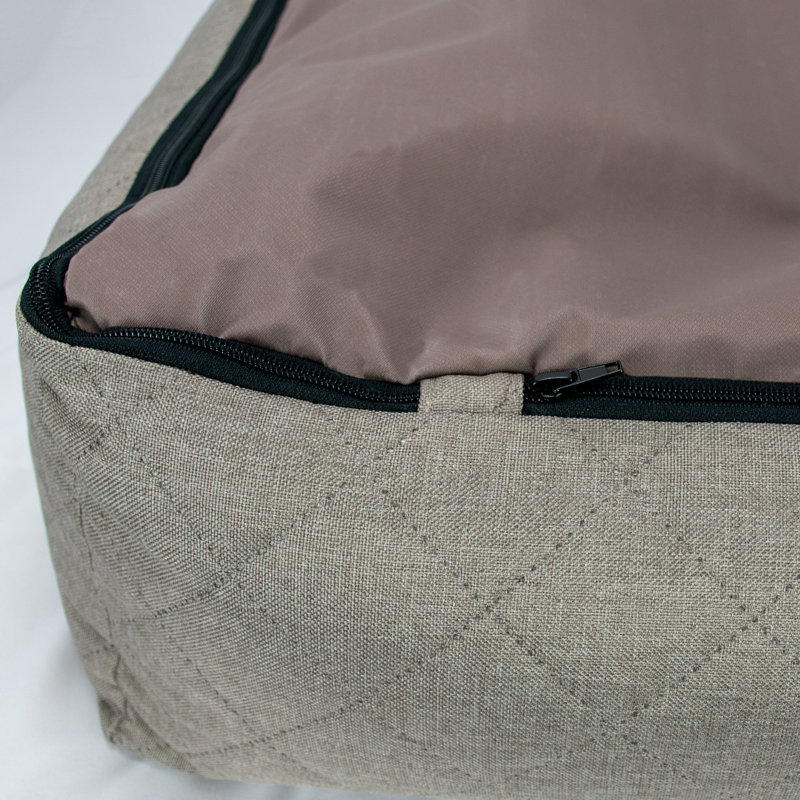 Hooded / Dome Pet Bed, Large (65cm H x 110cm W x 85cm D), Beige