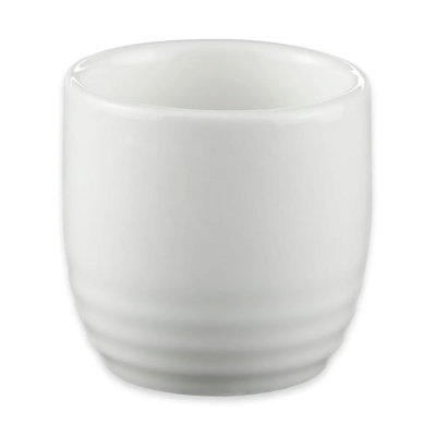 GET NC-4002-W Céramique lavable au lave-vaisselle seulement, 6 onces, porcelaine blanche