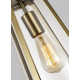 Merrin Single Light Glass Dimmable Pendant